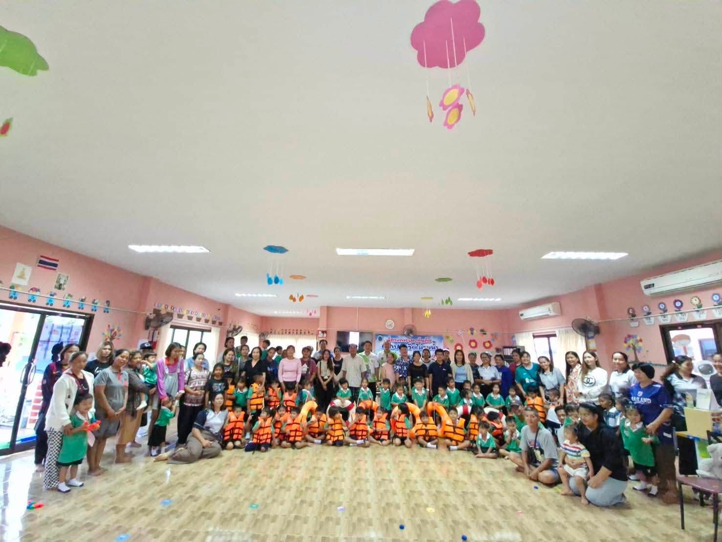 โครงการป้องกันภัยเด็กปฐมวัยไม่จมน้ำ